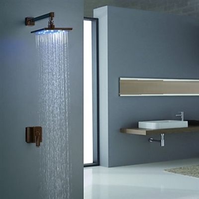 Rivera Oil Rubbed Bronze LED Shower Set, All in One Installation Manuals